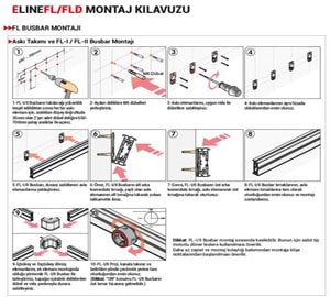 e line eline e-line-fl-fld mounting installation guides