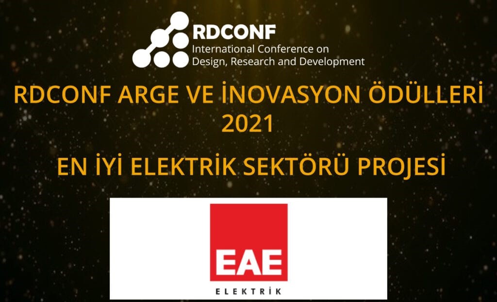 We received an Award from RDCONF R&D and Innovation 2021
